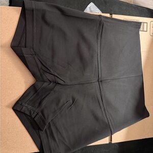 Lululemon Athletica Black High-Rise Shorts
